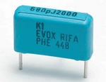 Metallised polypropylene capacitor
