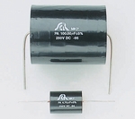 Axial polypropylene capacitor