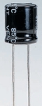 Electrolytic capacitor, radial, 85 °C type SKR