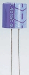 Electrolytic capacitor, 105 °C type SA/SC, OS-CON, radial
