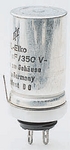 High voltage electrolytic capacitor with nut, type S
