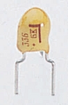 Dipped tantalum electrolytic capacitor